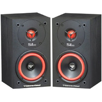 Home Audio Cerwin Vega Sl-5M 5 1/4"" 2-Way Satellite Speakers/Driver With 1"" Soft Dome Tweeter Set Of 2 - Black
