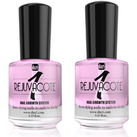 Duri Rejuvacote 1 Nail Growth System - Original Maximum Strength Formula - Nail Strengthener And Nail Growth - Base And Top Coat - Pack Of 2 - 0.45 Fl. Oz.