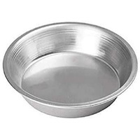 Winco Appl-8  8'' Aluminum Round Pie Pan  Metal Baking Whooppie Plate  Nsf