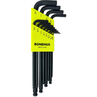 Bondhus 10936 Set Of 12 Balldriver L-Wrenches  Proguard Finish  Sizes .050-5/16-Inch