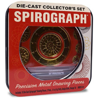 Spirograph Die-Cast Collectors Set  Multi  14 Piece (1021Rz)