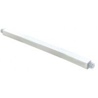 Ez-Flo 15198 Adjustable Plastic 24-Inchs Towel Bar White Plastic