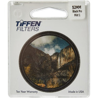 Tiffen 52Bpm1 52Mm Black Pro-Mist 1 Diffusion Camera Filter