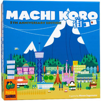 Machi Koro Board Game The Ultimate City-Building Game! Fast-Paced Dice Rolling Strategy Game For Kids And Adults  Ages 8+  2-4 Players  30 Minute Playtime  Made By Pandasaurus Games