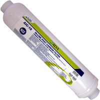 Lasco 37-1821 Ice Maker Inline Filter With 1/4-Inch Compression Connection  2-Inch X 10-Inch   White