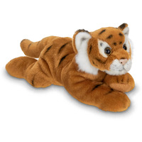 Bearington Lil' Saber Small Plush Stuffed Animal Tiger  9 Inches
