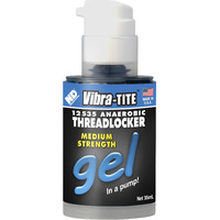 Vibra-Tite - 12535 125 Removable Medium Strength Gel Anaerobic Threadlocker  35 Ml Pump  Blue