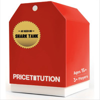 Pricetitution Card Game (From Shark Tank!) - Game Nights  Dinner Parties  Funny Conversations...Play In-Person Or Over Video Online! | 3+ Players | Adults 16+ | How Much Money Would It Take You To_?!