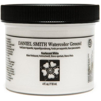 Daniel Smith Watercolor Ground 4Oz Jar  Pearlescent White  284055013  4 Fl Oz (Pack Of 1)