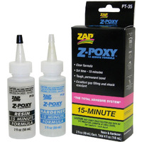 Zap Glue Zap Z-Poxy 15 Minute Epoxy Paapt35 Epoxies