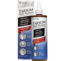 Tarsum Extra Strength Psoriasis Shampoo - Coal Tar Shampoo And Conditioner For Scalp Psoriasis  Seborrheic Dermatitis  Severe Dandruff  & Eczema - Exfoliating Relief For Flaky  & Itchy Scalp (4 Oz)