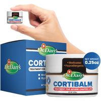 Dr. Dan's Cortibalm Jar - 1 Pack - For Dry Cracked Lips - Healing Lip Balm Jar For Severely Chapped Lips - Designed For Men  Women And Children -