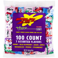Zotz Fizzy Candy Bag  Assorted Flavors  100 Count Bag