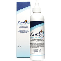Keralyt 5 Anti-Dandruff Shampoo - Max Strength 5% Salicylic Acid Scalp Build-Up Clearing - Promotes Relief From Dandruff  Psoriasis  Seborrheic Dermatitis  Dryness  And Itchiness  177 Milliliters