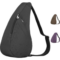 Ameribag Healthy Back Bag Love My Life Microfiber Small (Black)