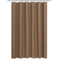 Barossa Design Brown Shower Curtain Liner - Premium Peva  Bpa & Pvc Free  No Chemical Smell  Lightweight Standard Size Shower Curtain With 3 Magnets  Metal Grommets - Brown
