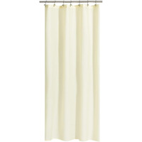 N&Y Home Fabric Shower Curtain Or Liner 36 X 72 Inches Bath Stall Size With 2 Bottom Magnets  Hotel Quality  Washable  Water Repellent  Sand