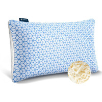 Love Attitude Bed Pillow Queen Size 1 Pack  Shredded Memory Foam Pillow Adjustable Cooling Pillow Soft And Supportive For Side Back Stomach Sleepers