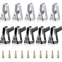 Dreyoo Time Switch Replacement Trippers Kit  Indoor Outdoor Mechanical Timer On Off Clips Compatible With Tork 1100/Tork 7000/Tork 1800 Series Time Switch (5 On /5 Off /10 Screws)