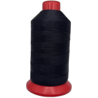 Bonded Nylon Sewing Thread T270 V-277 800Yds For Outdoor  Leather (Black)