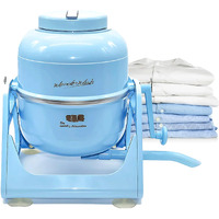 Wonderwash Portable Washing Machine For Apartment & Tiny Spaces - Manual Hand Clothes Washer With Retro Design - Clean Laundry Anywhere With Our Countertop  Non-Electric  Small Washer - Blue
