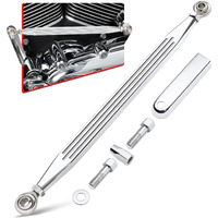 Amazicha Chrome Shift Linkage Compatible For Harley Davidson Softail Dyna Road King Electra Glide Street Glide Touring 1980-2024
