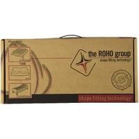 Roho Mosaic Cushion  Standard  Inflatable Seat Cushion For Office Chair  Wheelchair  Cars  Home Living  & Back Pain Support  Adjustable Cushion With Stretchable Cover & Non-Skid Bottom  18"" X 18""