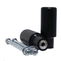 Shogun Usa Made Kawasaki Ninja 650 Z650 Z 650 Krt Ex650 Ex 2017 2018 2019 2020 2021 2022 2023 2024 Black No Cut Frame Sliders Fits Abs & Non Abs Models - 750-4519