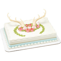 Decoset Antlers Creations Cake Topper For Birthdays And Parties  Decopac Cake Decorating 2-Pc Decorations Set