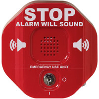 Safety Technology International  Inc. Sti-6400 Exit Stopper Multifunction Door Alarm  Helps Prevent Unauthorized Exits Or Entries Through Emergency Doors