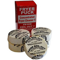 Carbon-Off Fryer Puck 401304001 4Oz Deep Fryer Cleaner Tablets (5 Tabs/Box)
