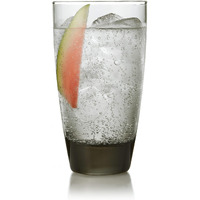 Libbey Classic Smoke Tumbler Glasses  18-Ounce  Set Of 12