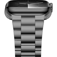 Iiteeology Lightweight Stainless Steel Band Designed For Apple Watch Ultra 2 & Ultra  Series 1-10  46Mm  45Mm  44Mm  42Mm  Replacement Iwatch Bands For Men & Women Space Gray