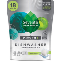 Seventh Generation Dish Auto Pac Pwr 18Pc  Multi  Ultra Power Plus  18 Count