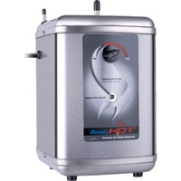 Ready Hot 40-Rh-200-Ss Instant Hot Water Dispenser System  2.5 Quarts Manual Dial Tank Only  Stainless Steel