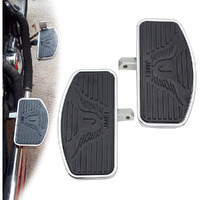 Motorcycle Floorboard Front/Rear Passenger Foot Pegs For Honda Magna Vf250/Vt250/Vf750 1994-2013 Yamaha V-Star Dragstar Xvs 650 / Virago Xv125/250/400 Pair (Reat)