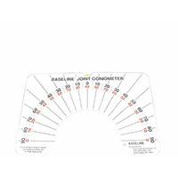 Baseline 12-1076 Large Joint Arthrodial Protractor Goniometer  Cervical Rotation
