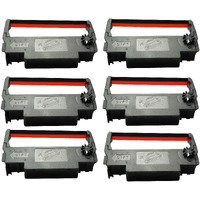 Sp-700 Black And Red Ribbon Ink Cartridge Compatible With Star Sp-700Br  Rc-700Br  Sp-712  Sp-742 Pos Printer Ribbon (6 Pack)