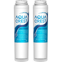 Aqua Crest Fqslf  Fqsvf Under Sink Water Filter  Replacement For Ge Fqslf  Fqsvf  Fqsvn  Fqropf  Gxsv65R Undersink Water Filter  Nsf 42 Certified (2 Pack)  Model No.Aqu-Ff23-Lf