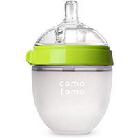 Comotomo Baby Bottle Single Pack  Green  5Oz