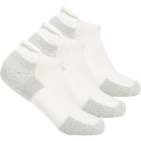 Thorlos J Max Cushion Running Rolltop Socks (3 Pairs) White  Medium
