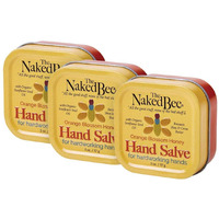 The Naked Bee Orange Blossom Honey Hand Salve  2 Oz - 3 Pack