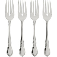 Oneida Chateau Fine Flatware Set  18/8 Stainless  Set Of 4 Salad Forks