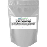 Brass Powder 1-Lb (454 Grams) 320 Mesh +/- For Cold Casting And Inlay Work