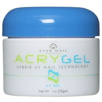 Star Nail Acrygel Uv Gel Clear 1 Oz