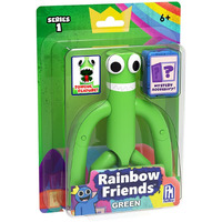 Rainbow Friends - Green Action Figure (5"" Tall Posable Figure  Series 1)