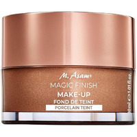 M. Asam Magic Finish Porcelain Teint Make-Up Mousse (1.01 Fl Oz) - 4In1 Primer  Foundation  Concealer & Powder With Buildable Coverage  Adapts To Fair Skin Tones  Leaves Skin Looking Flawless