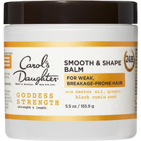 Carol's Daughter Goddess Strength Smooth And Shape Hair Balm  Hair Cream For Weak  Breakage-Prone Hair  5.5 Fl Oz