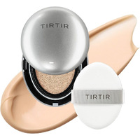 [*Mini Size*] Tirtir Aura Glow Silver Cushion | Korean Cushion Foundation  (#21N Ivory  0.15 Fl Oz)