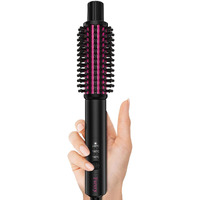Farery Mini Thermal Brush 3 Temperature Adjustable  Small Curling Iron Brush 1 Inch  Non-Blowing Heated Round Brush For Soft Curls  Travel Curling Wand Perfect For Short & Medium Hair  Dual Voltage